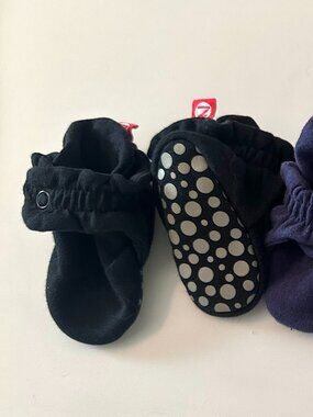 Set of 3 Baby Zutano Booties (size 3M)